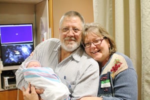 James, Carla and granddaughter
